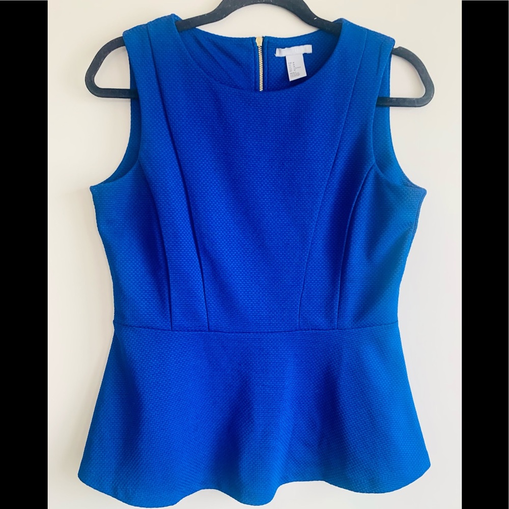 H&M Royal Blue top (Medium)